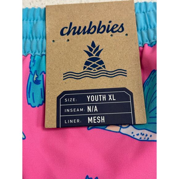 Boy's Youth Chubbies Delights Swimsuit Swim Trunks NEW Toucan Do It Print XL - Picture 3 of 5